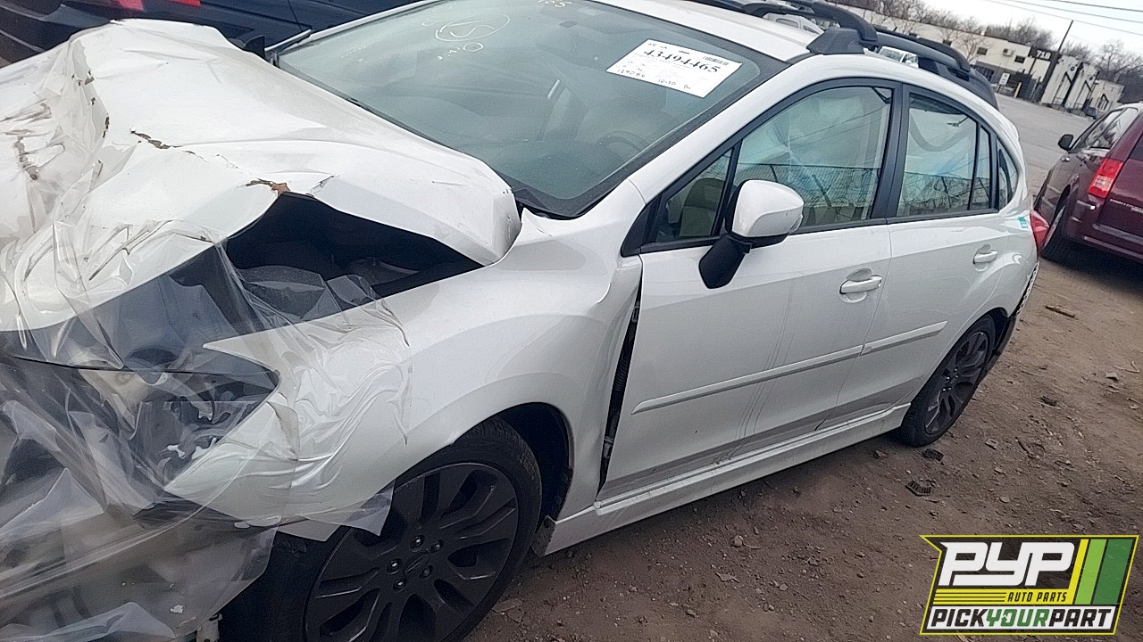 2015 SUBARU IMPREZA available for parts