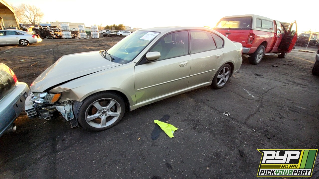 2008 SUBARU LEGACY partes disponibles