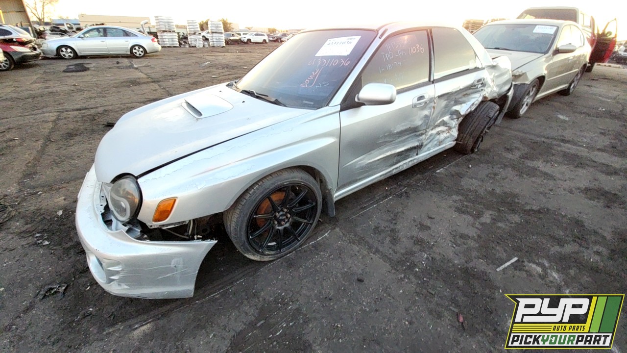 2002 SUBARU IMPREZA partes disponibles
