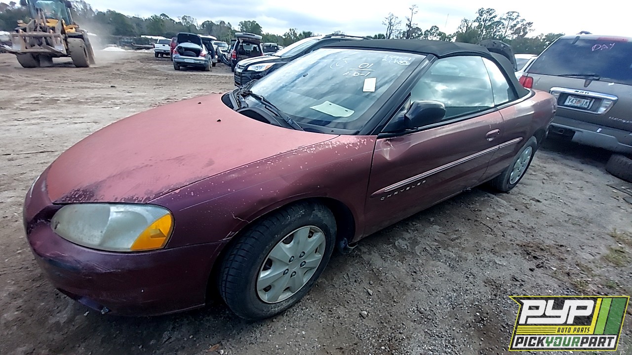 2001 CHRYSLER SEBRING partes disponibles