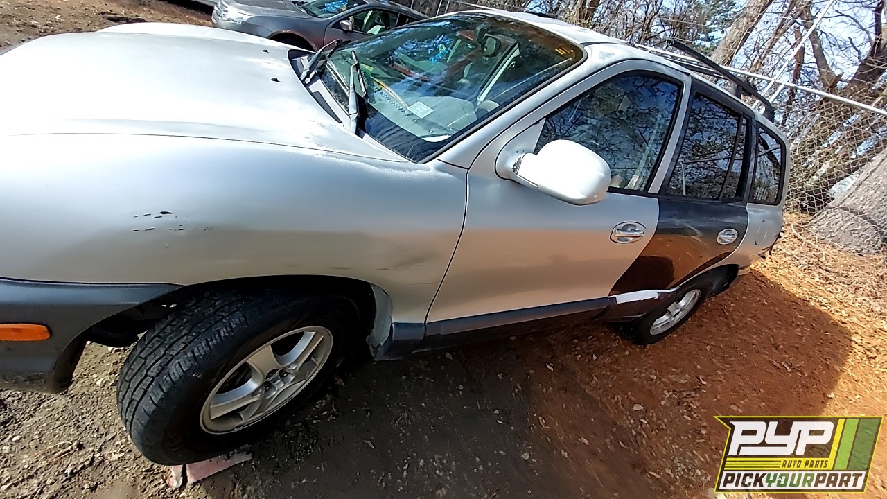2003 HYUNDAI SANTA FE partes disponibles