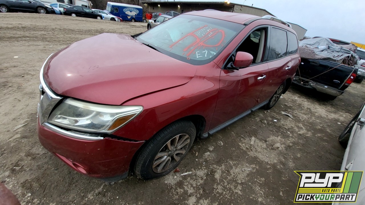 2016 NISSAN PATHFINDER partes disponibles
