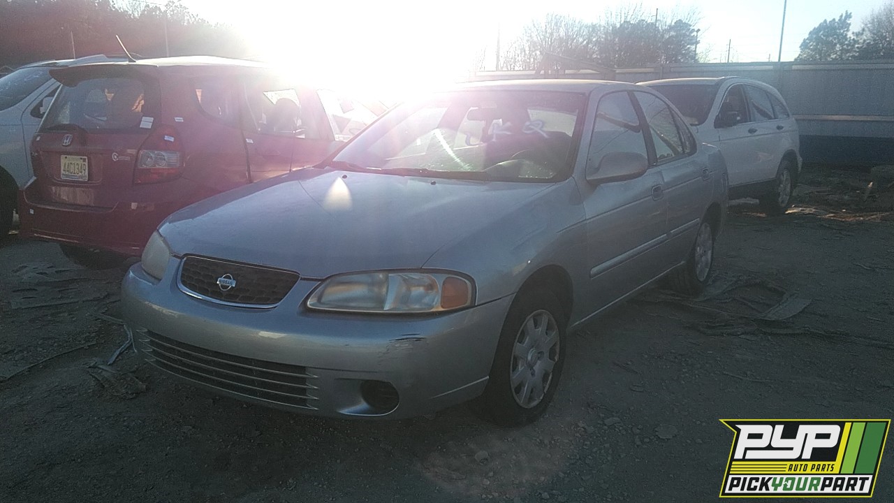 2002 NISSAN SENTRA partes disponibles