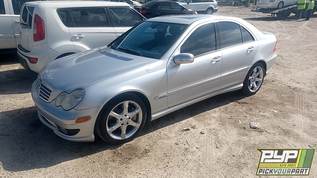 2007 MERCEDES-BENZ C230 available for parts