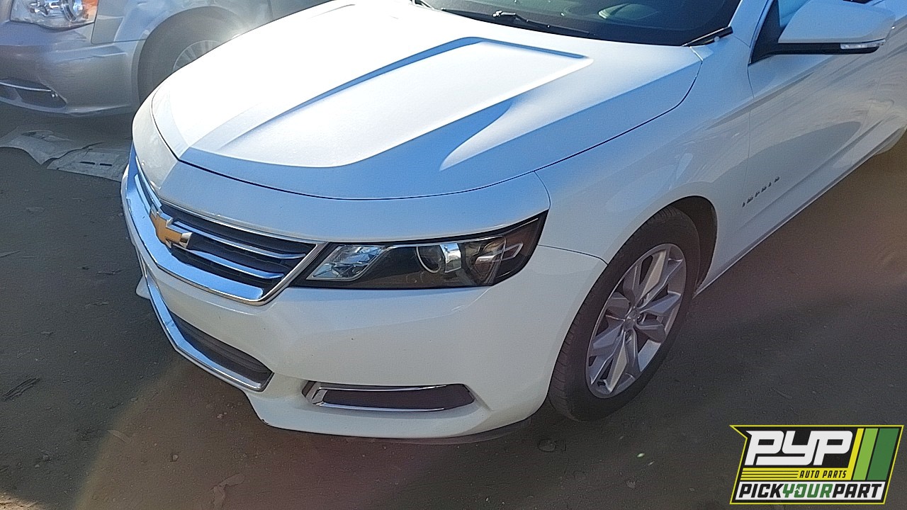 2016 CHEVROLET IMPALA partes disponibles