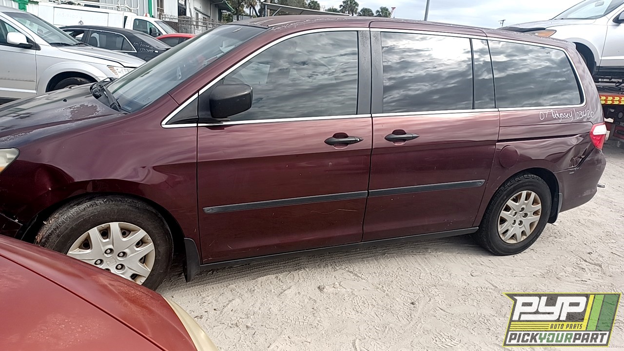 2007 HONDA ODYSSEY partes disponibles