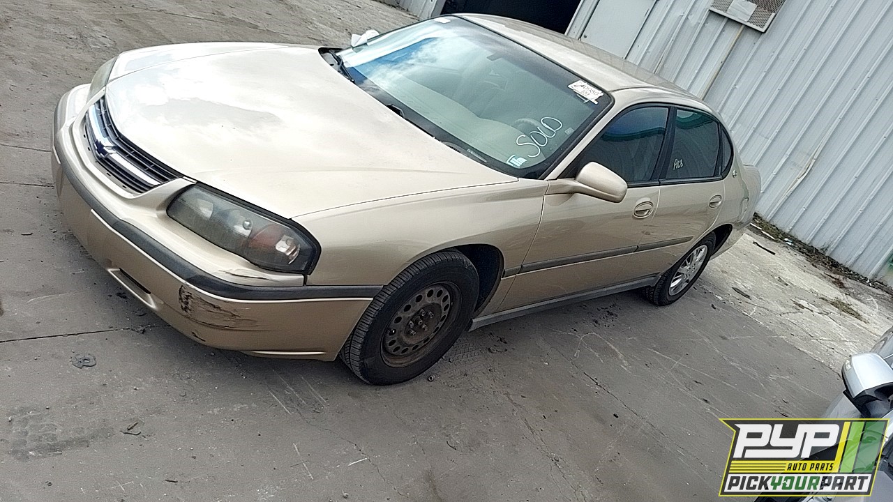 2004 CHEVROLET IMPALA available for parts