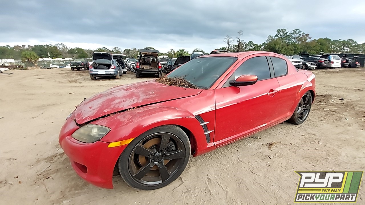 2004 MAZDA RX-8 partes disponibles