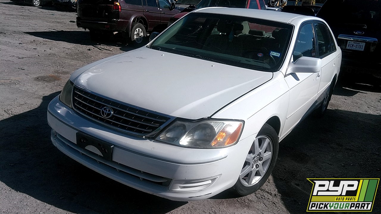 2003 TOYOTA AVALON partes disponibles
