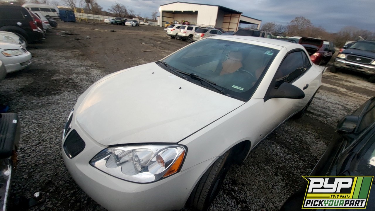 2007 PONTIAC G6 partes disponibles