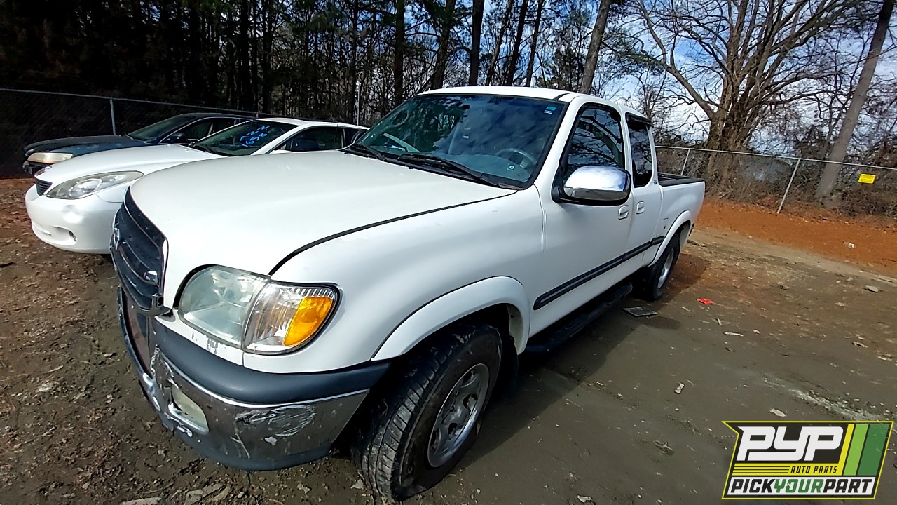 2001 TOYOTA TUNDRA available for parts