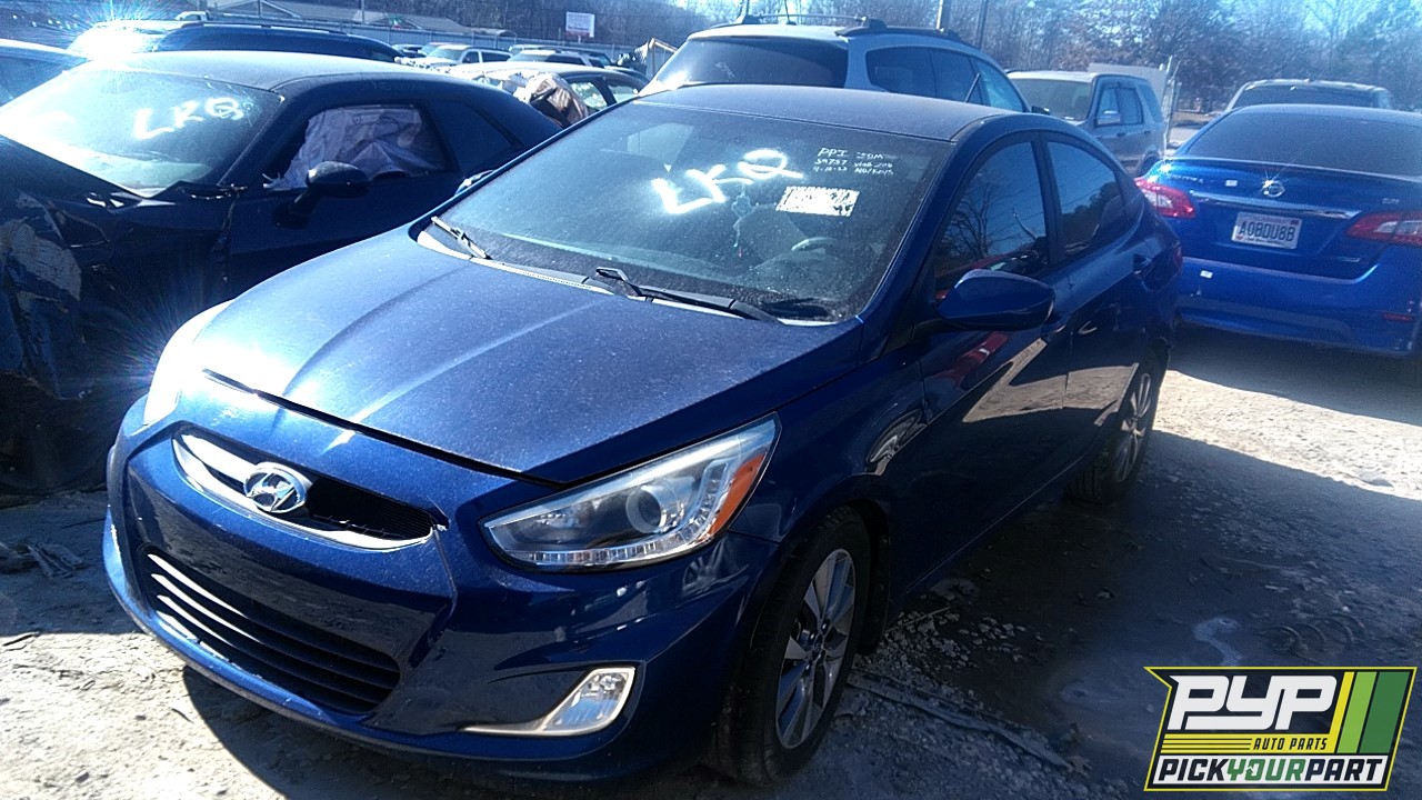 2016 HYUNDAI ACCENT partes disponibles