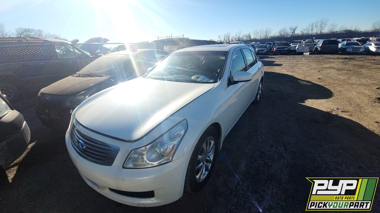 2008 INFINITI G35 partes disponibles