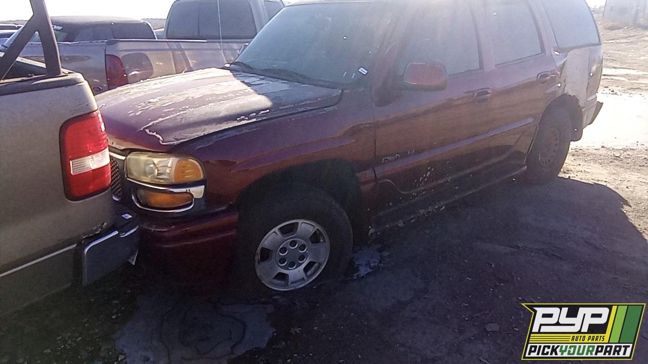 2001 GMC YUKON partes disponibles