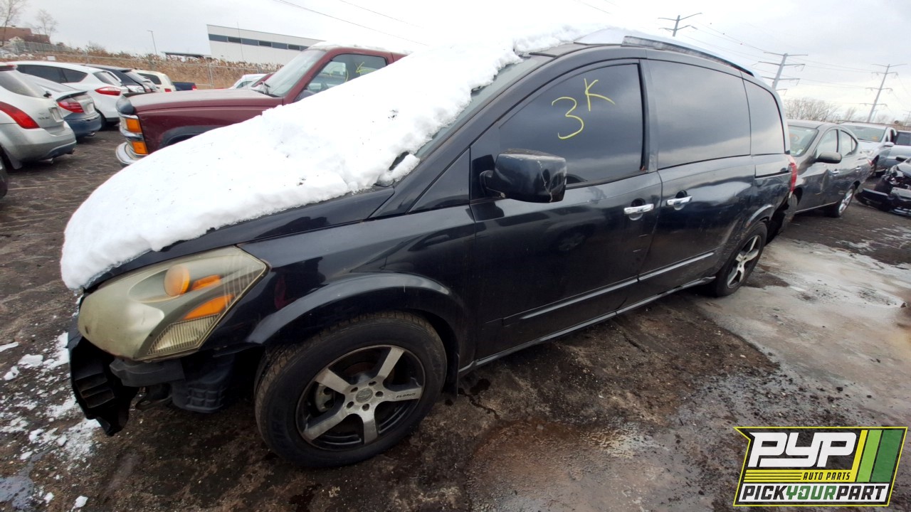 2007 NISSAN QUEST partes disponibles