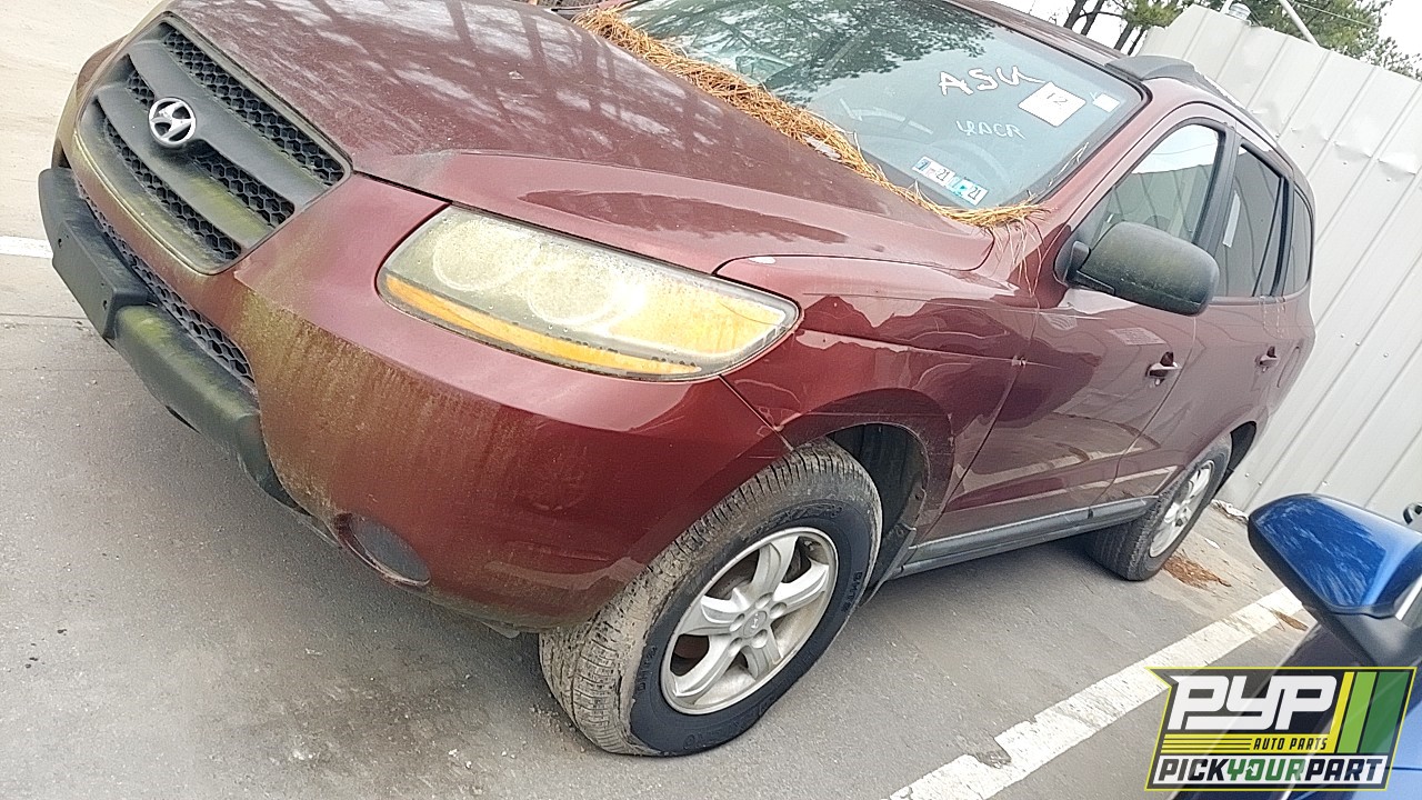 2008 HYUNDAI SANTA FE partes disponibles