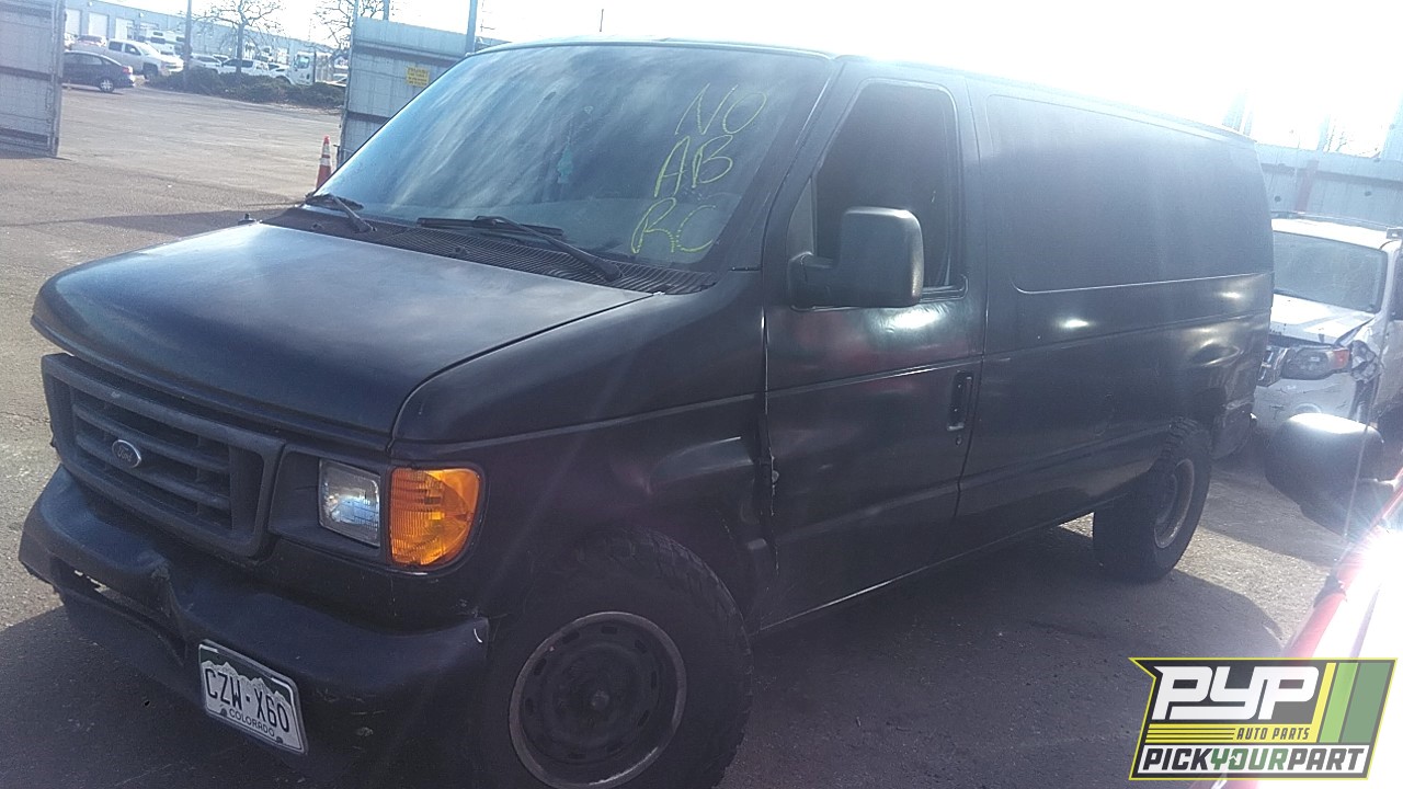 2003 FORD E-150 available for parts