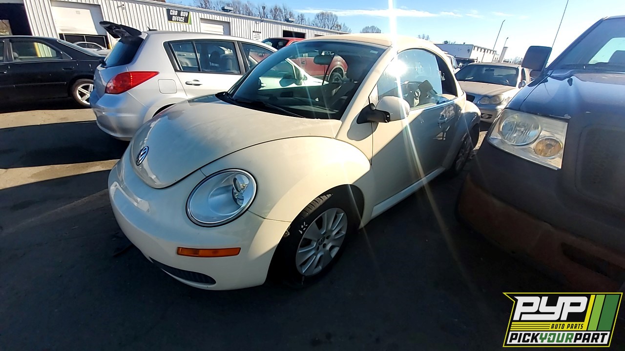 2010 VOLKSWAGEN BEETLE partes disponibles