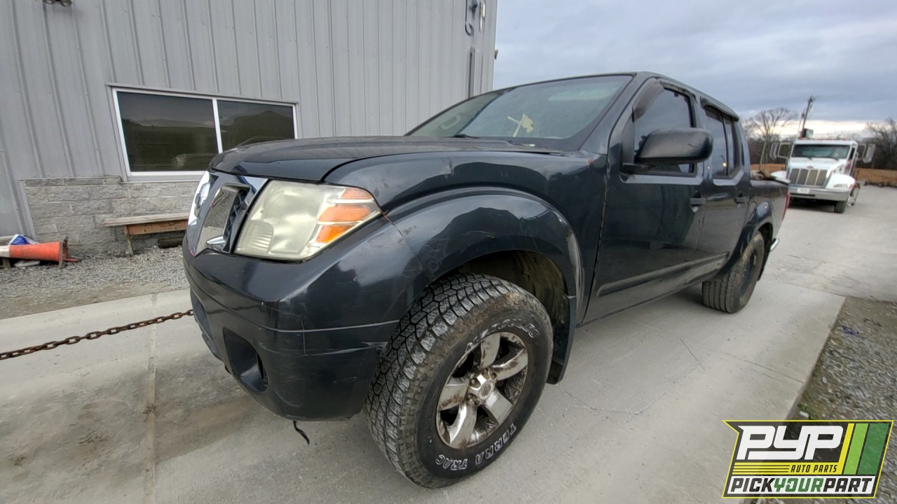2012 NISSAN FRONTIER partes disponibles