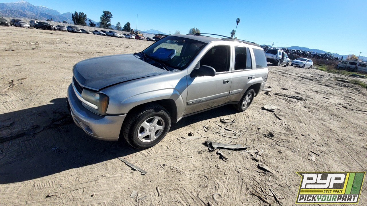 2003 CHEVROLET TRAILBLAZER partes disponibles