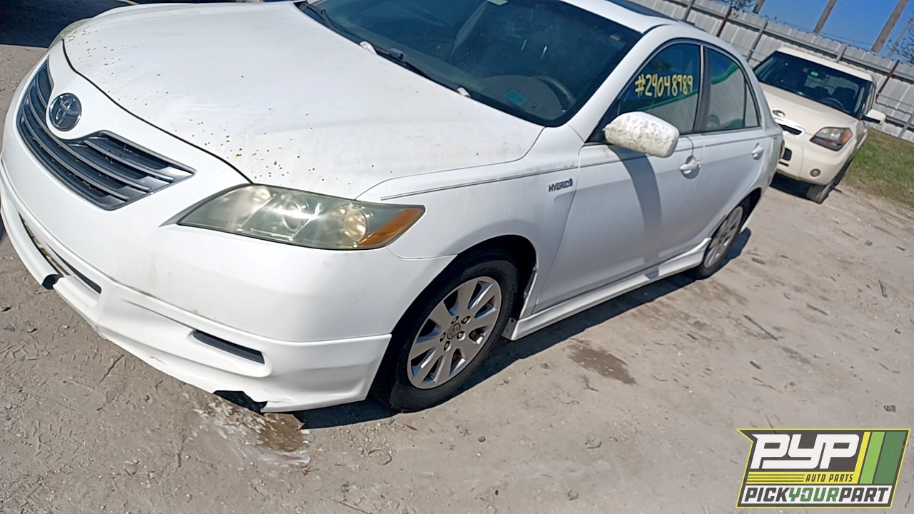 2009 TOYOTA CAMRY partes disponibles