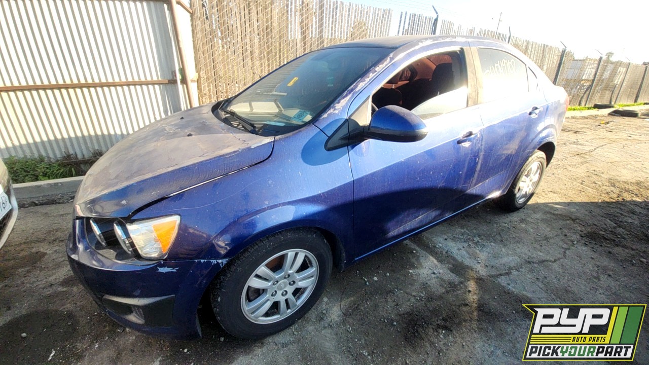 2013 CHEVROLET SONIC available for parts