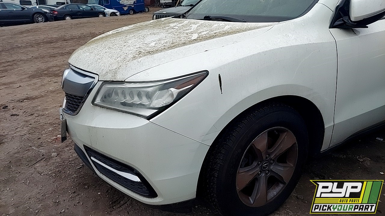 2016 ACURA MDX partes disponibles