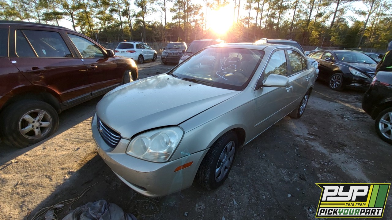 2007 KIA OPTIMA partes disponibles
