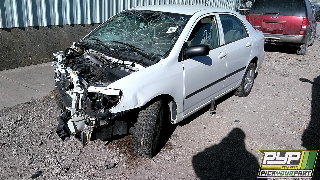 2007 TOYOTA COROLLA partes disponibles