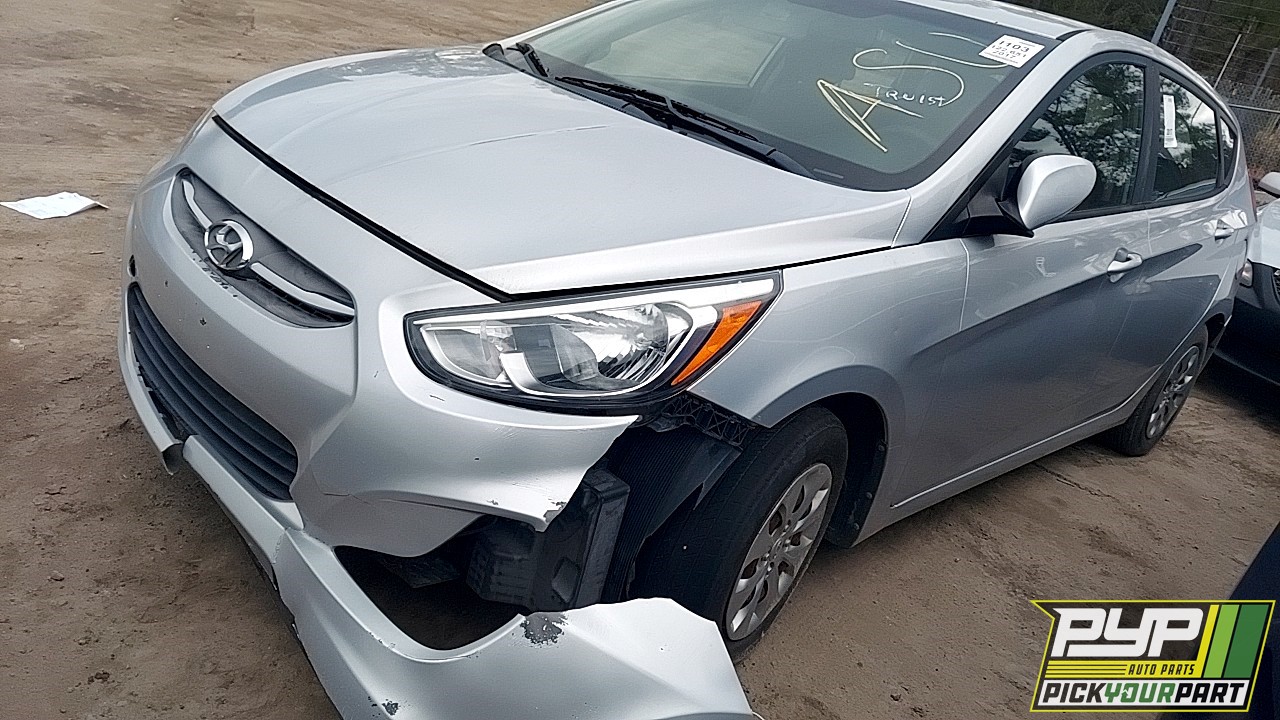 2017 HYUNDAI ACCENT available for parts