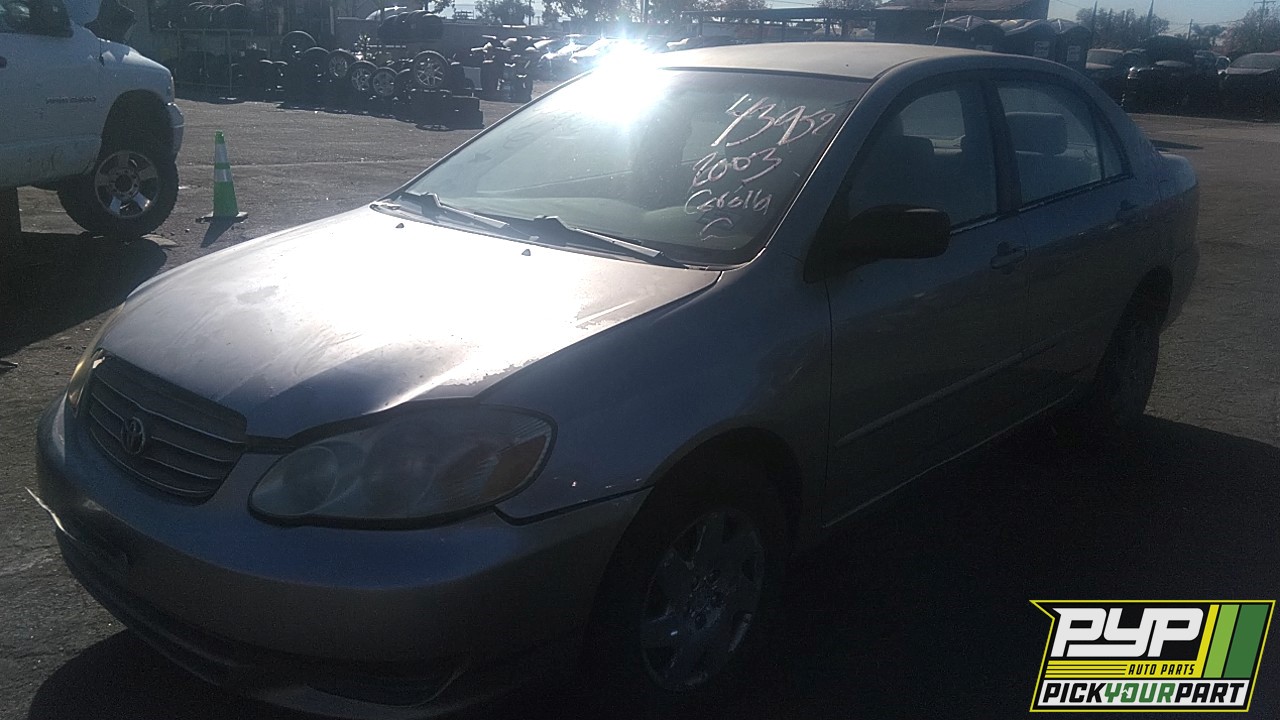 2003 TOYOTA COROLLA available for parts