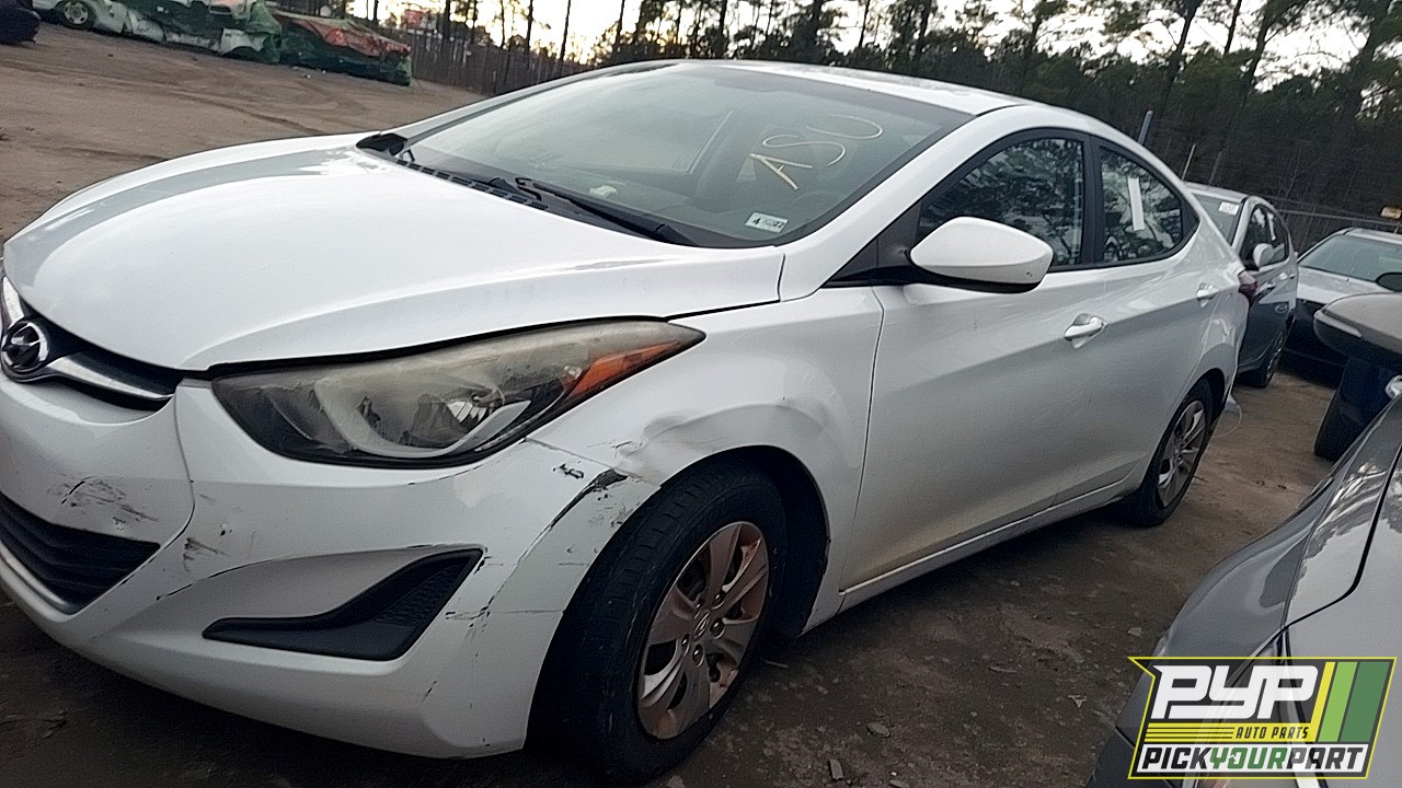 2016 HYUNDAI ELANTRA available for parts