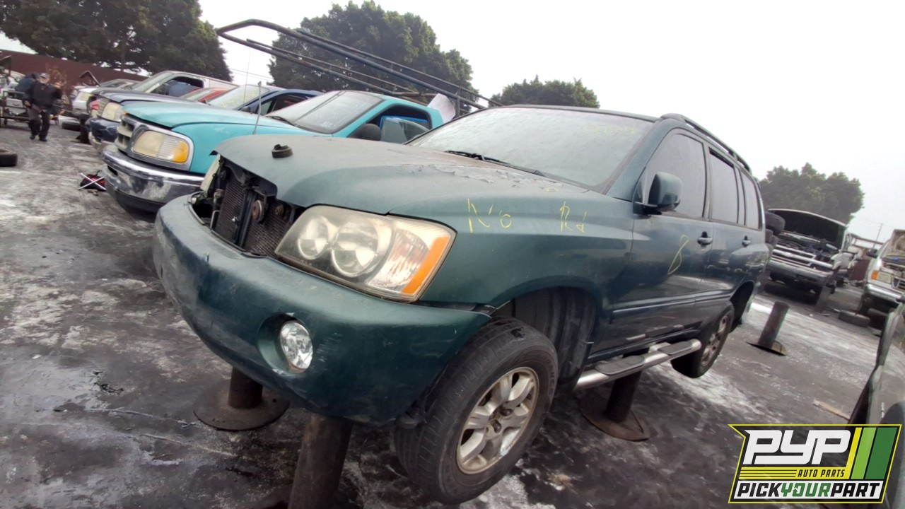 2001 TOYOTA HIGHLANDER partes disponibles