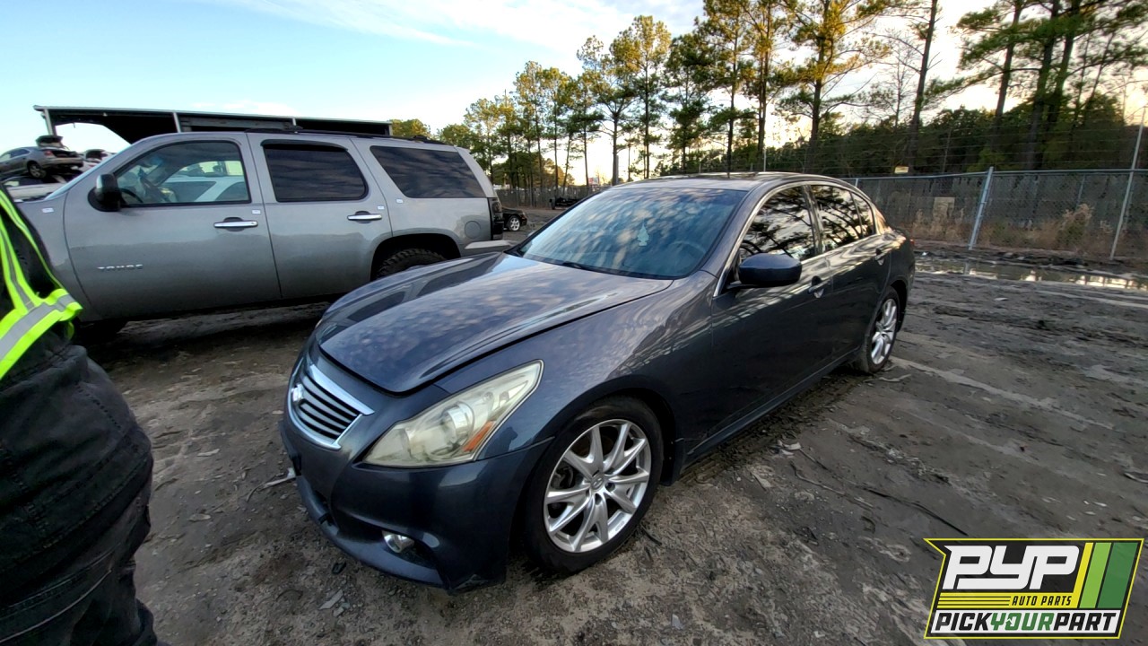 2010 INFINITI G37 available for parts