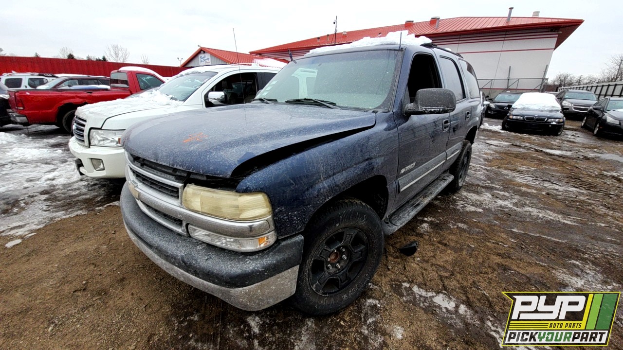 2002 CHEVROLET TAHOE partes disponibles