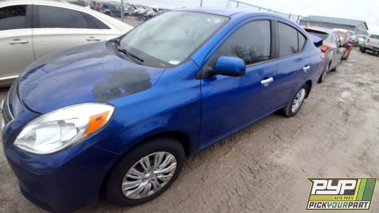2012 NISSAN VERSA available for parts