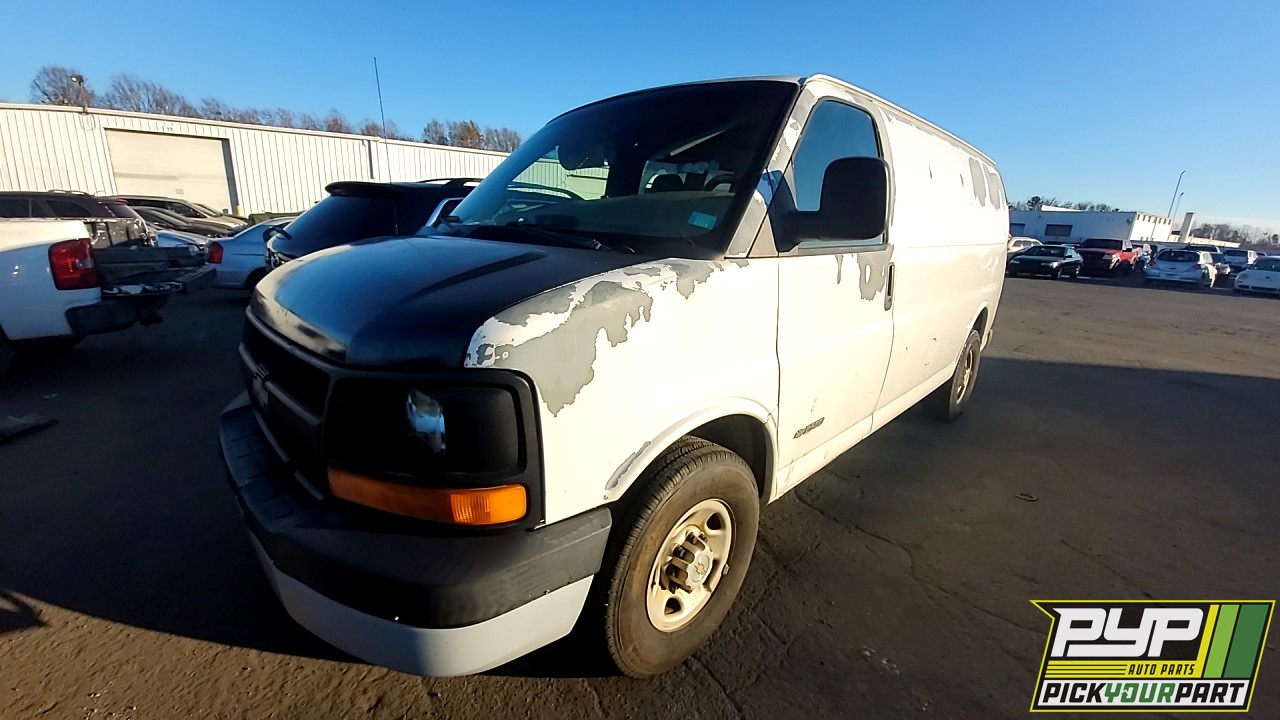 2003 CHEVROLET EXPRESS 2500 partes disponibles