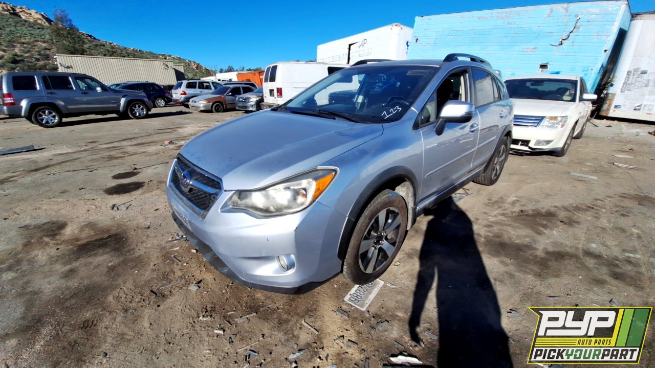 2014 SUBARU XV CROSSTREK available for parts