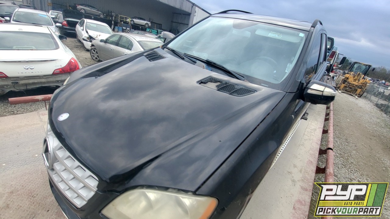 2009 MERCEDES-BENZ ML350 partes disponibles