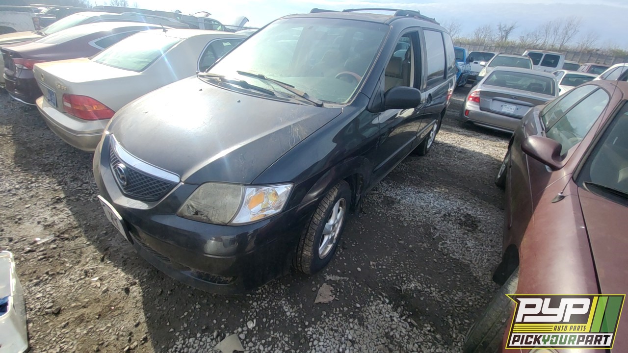 2002 MAZDA MPV partes disponibles