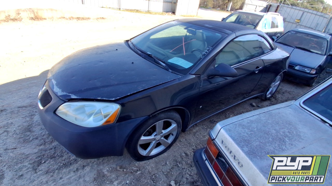 2007 PONTIAC G6 available for parts