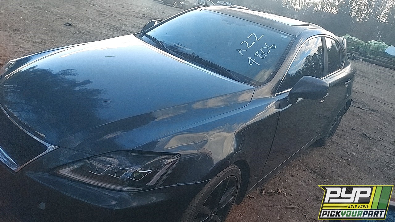 2006 LEXUS IS 250 partes disponibles