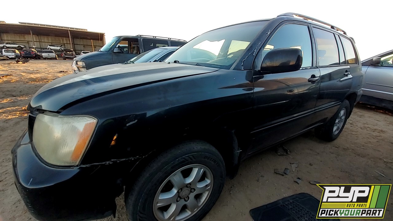 2001 TOYOTA HIGHLANDER available for parts
