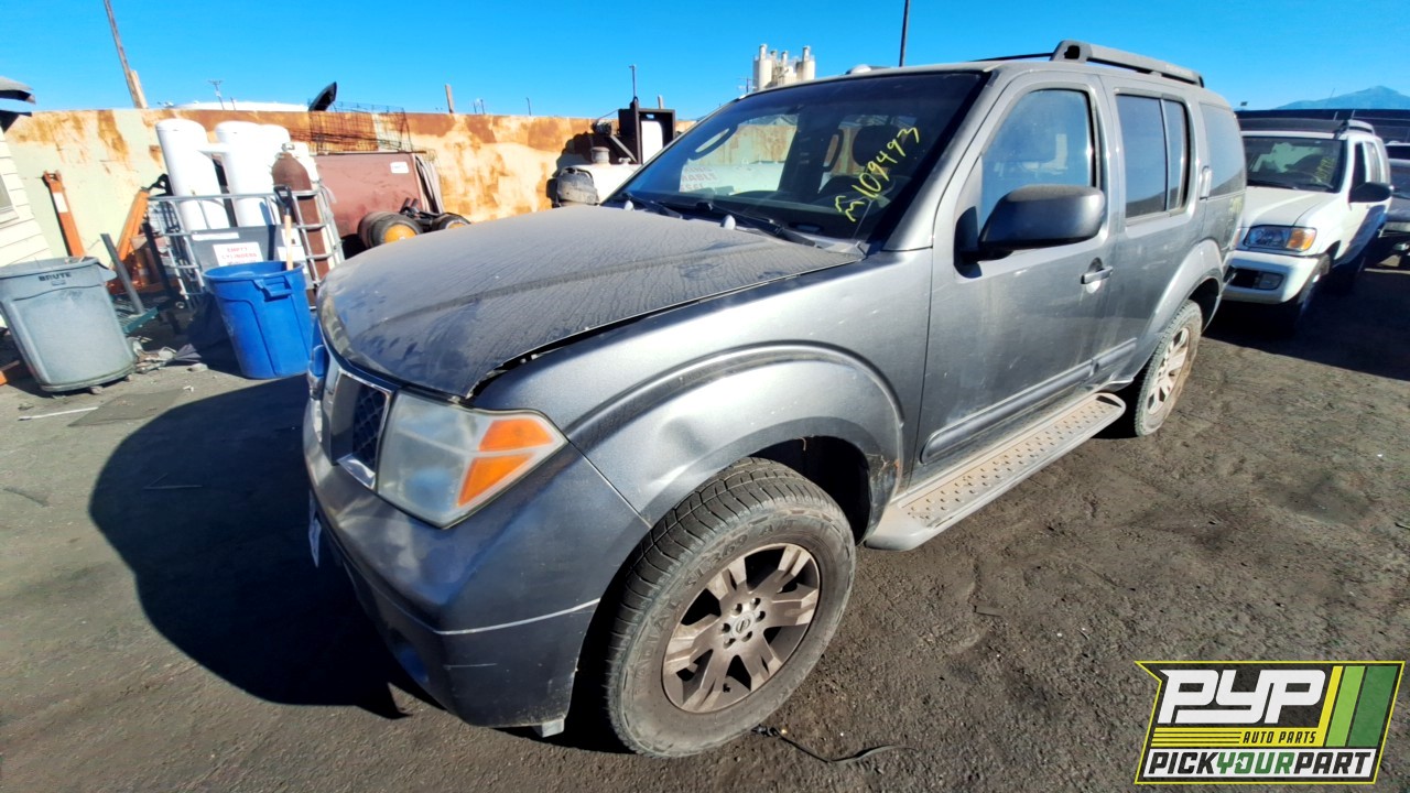 2006 NISSAN PATHFINDER partes disponibles