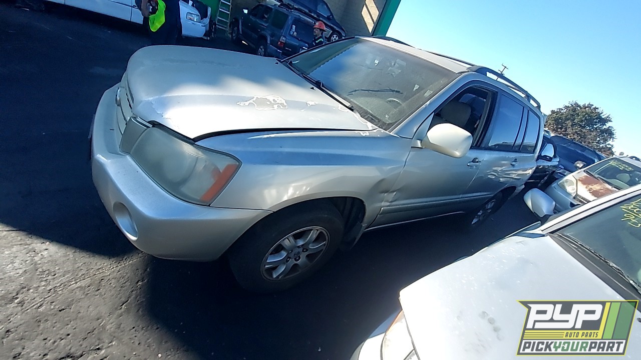 2003 TOYOTA HIGHLANDER available for parts