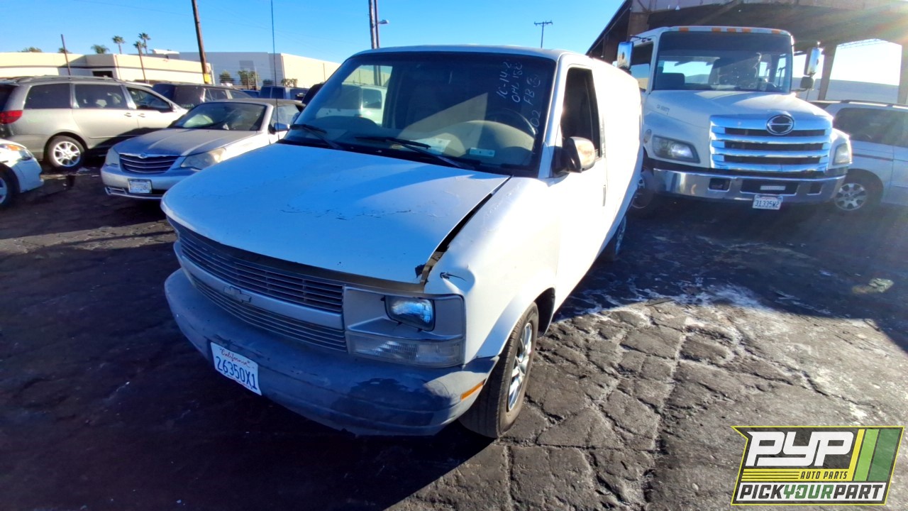 2000 CHEVROLET ASTRO partes disponibles