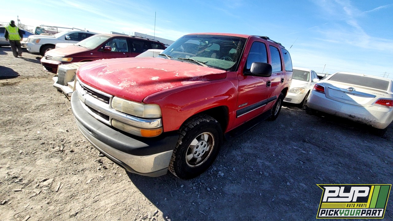 2001 CHEVROLET TAHOE partes disponibles
