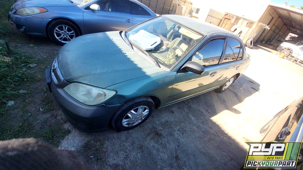 2004 HONDA CIVIC available for parts