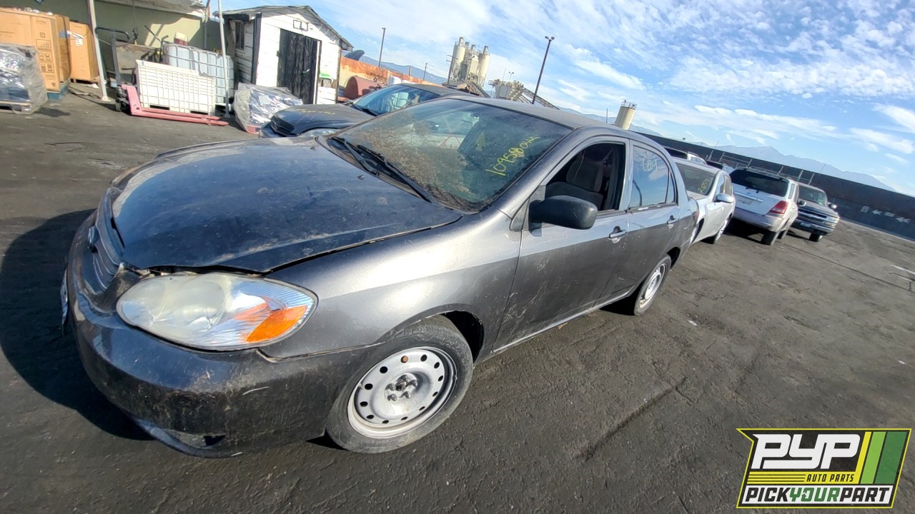2003 TOYOTA COROLLA partes disponibles