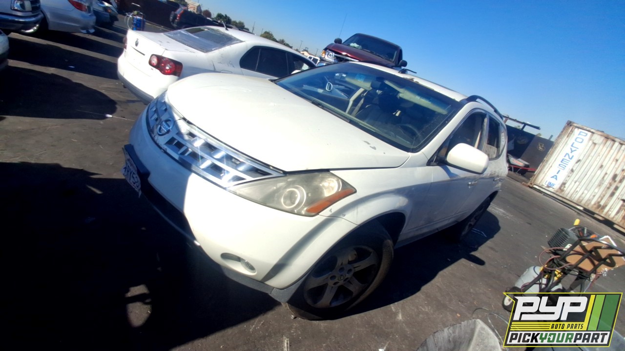2004 NISSAN MURANO available for parts